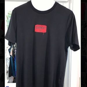 Givenchy Distressed Cuban Boxer Logo T-Shirt